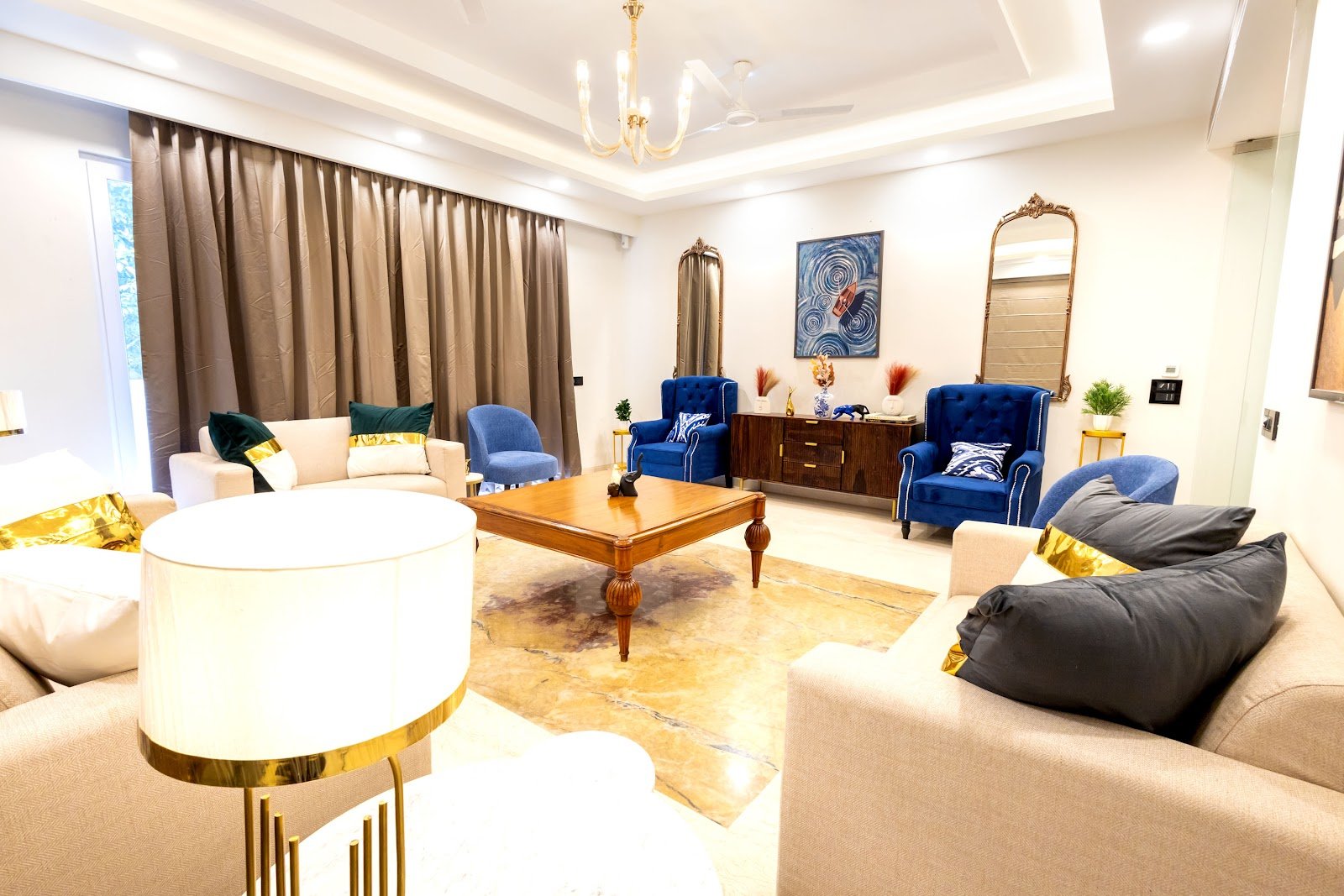 interior real estate photography of a residence in DLF, Gurgaon