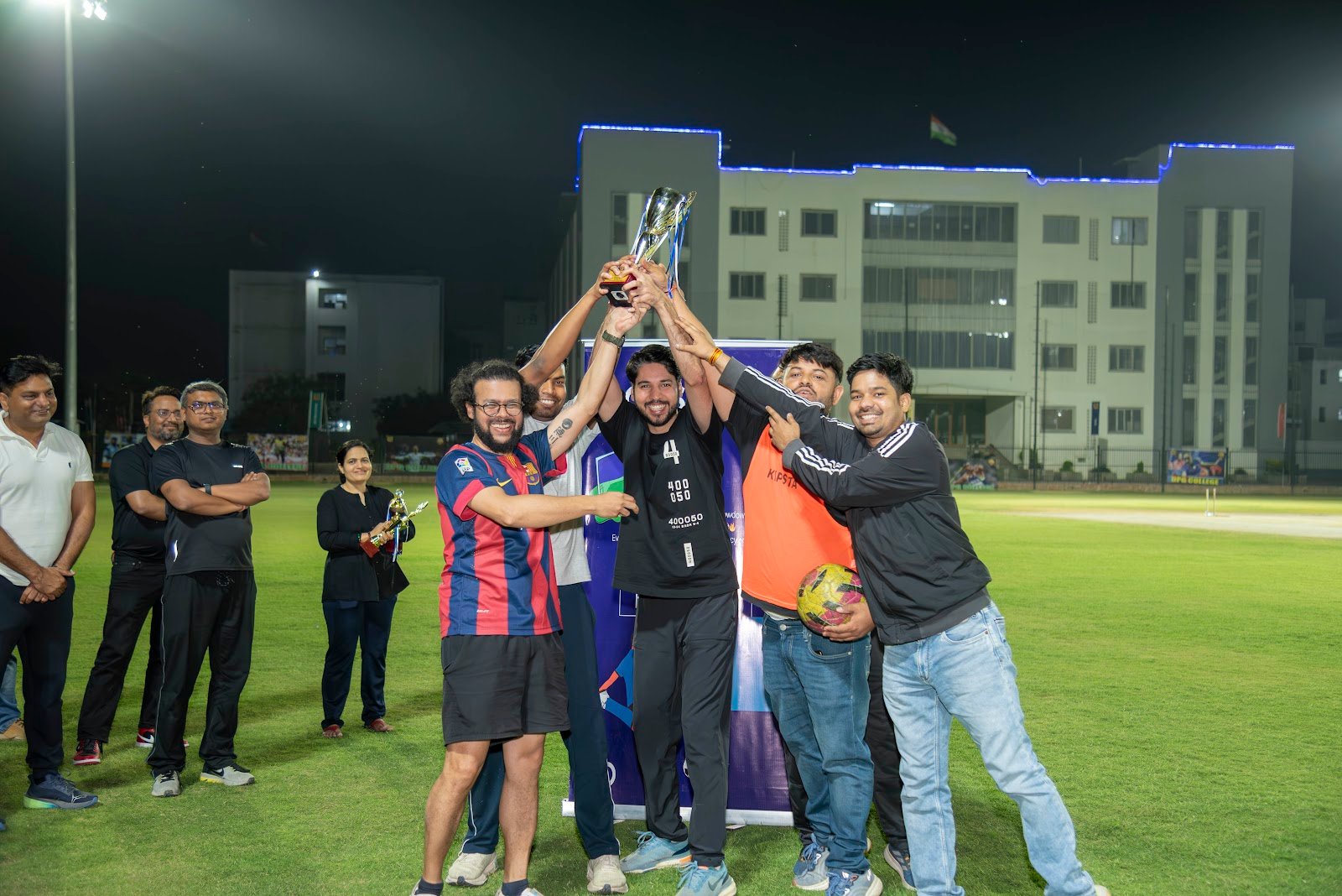 corporate sports day event coverage photography for a client in Delhi NCR