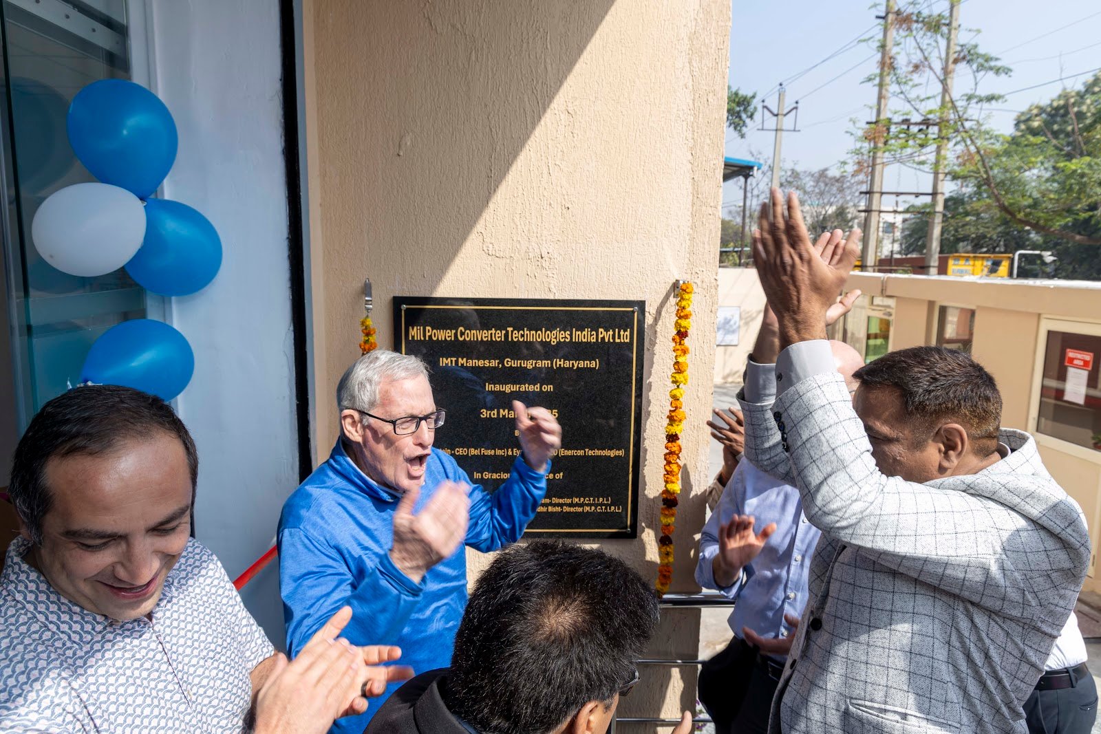 factory inauguration event at an industrial plant in Manesar, Gurugram