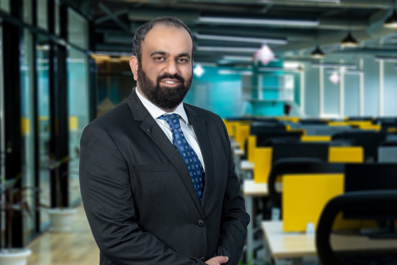 executive portrait photography for a corporate leader in Gurgaon