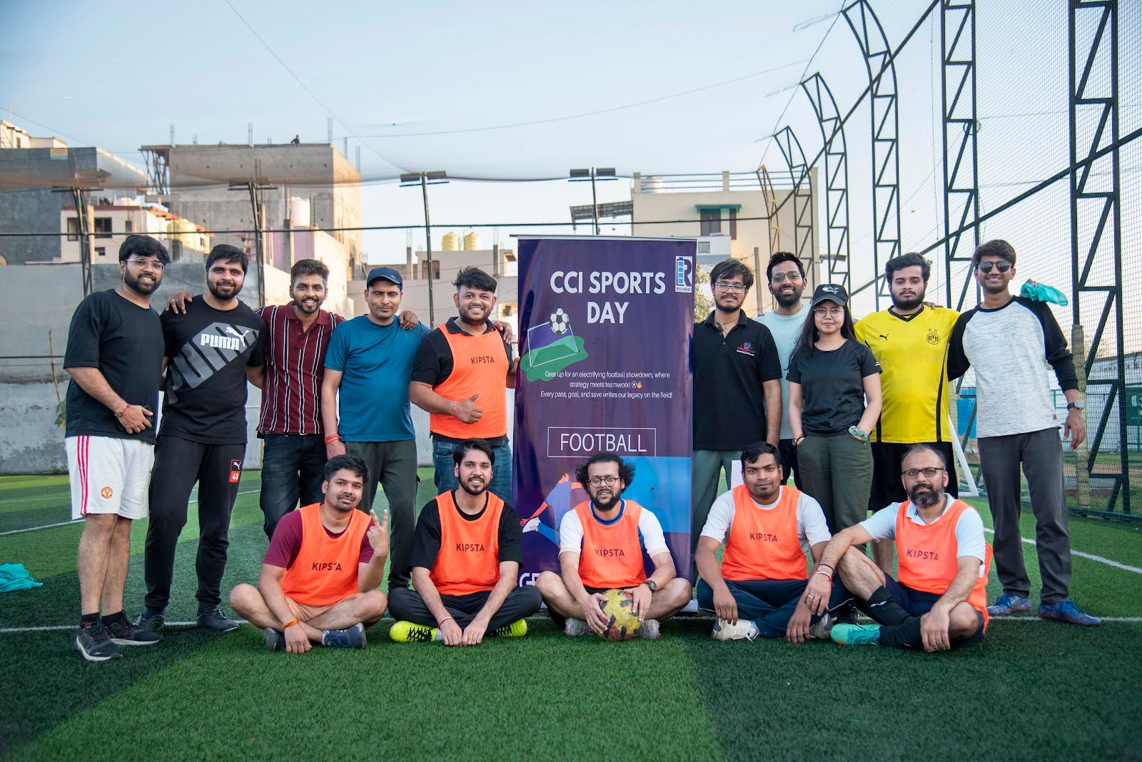 corporate team sports day event coverage photography in Delhi NCR